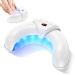 Nail Fungus Light Device for Multiple Fingernails & Toenails Home Use Nail Fungus Light Treatment Device for Onychomycosis Nail Repair Solution for Damaged and Discolored Nails Safe and Reliable