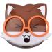 PEKMAR Contact Lens Case - Portable Animal Cartoon Contact Glasses Storage Box | Cute Squirrel Design Eye Contacts Organizer Case for Outdoor Traveling and Home Use - Buy Online on GoSupps.com