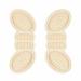 Heel Pads Inserts for Women Adjust Size Adhesive Heels Pads Protector Sticker Pain Relief Foot Care Insert (Beige Non-Slip 3mm)