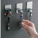 Lianrises 3-Piece Shower Razor Holder - Adhesive Stainless Steel Hooks for Bathroom - No Drilling Waterproof Multi-Purpose Organizers - Buy Online on GoSupps.com