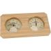 Reliable Wooden Sauna Thermometer & Hygrometer | 2-in-1 Moisture & Temperature Measuring Device for Optimal Sauna Experience - Buy Online on GoSupps.com