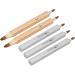 Retractable Lip Brush Set with Nylon Bristles 5 Brushes Included Durable Shell Automatic Seal - Buy Online on GoSupps.com