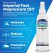 Imperial Feet Magnesium Oil - Premium Natural Relief for Sore Muscles and Joints - Buy Online on GoSupps.com