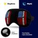 U.S. Postal Worker Flag Sleep Mask - Adjustable Strap, Blocks Light for Nighttime Travel and Nap - Men & Women - Buy Online on GoSupps.com