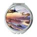 YENDOSTEEN vintage aircraft Mirror Compact Mirror street fighter controller pocket mirror portable mirror