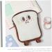 Healifty 2pcs Fluffy Menstrual Coin & Tampon Holder Pouch Brown - Multi-function Mini Storage Bag with Zipper for Menstruation - Convenient & Wear-resistant - Buy Online on GoSupps.com