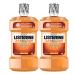 Ultraclean Oral Care Antiseptic Mouthwash with Everfresh Technology to Help Fight Bad Breath, Gingivitis, Plaque and Tartar, Fresh Citrus, 1 l (2 Pack)