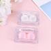 Milisten Travel Contact Lens Kit Case - 2 Pack with Tweezers & Solution Bottle for Women & Girls - White & Pink - Perfect for International Shipping - Buy Online on GoSupps.com