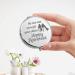 Retirement Pocket Mirror - Unique Retirement Gift for Coworker and Friends | Happy Retirement Compact Mirror - Inspirational Retirement Gift - Buy Online on GoSupps.com