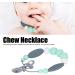 Fabater Sensory Chew Necklace - Silicone Chewy Toys for Teething, Oral Motor Skills - Boys and Girls with Autism, ADHD - Baby Teething Toys - Chew Pendant (2 Pack) - Buy Online on GoSupps.com