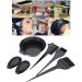 10 Pairs Black Plastic Ear Cover - Waterproof Ear Caps for Hair Coloring - Salon Ear Protectors - Buy Online on GoSupps.com