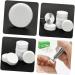NOLITOY 50pcs Nail Accessories Pedicure Tool Nail Art Tools File Sandpaper Sanding Disc Dish Washer Manicure 1.5x1.5cm White - Buy Online on GoSupps.com