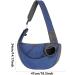 Pet Sling Carrier for Small Dogs & Cats | Adjustable Washable Breathable Tote Bag - Neflum L Denim Color - Buy Online on GoSupps.com