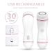 Rechargeable Facial Cleansing Spin Brush Set with 4 Exfoliation Heads - CNAIER Waterproof Face Spa System for Cleansing and Exfoliating - Buy Online on GoSupps.com