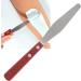 Premium Stainless Steel Wax Spatula with Wooden Handle | Multi-Purpose Applicator for Face Masks Hair Removal & Mixing Pigments - Buy Online on GoSupps.com