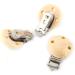Buy SALUTUYA Pacifier Clips - Baby Dummy Holder for Clothes & Suspenders | International Shipping Available - Buy Online on GoSupps.com