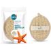 Sisal Face & Body Oval Pad Bath Peeling: Smart Anti-Cellulite - Pack of 2 - Buy Online on GoSupps.com