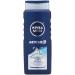 NIVEA For Men Active 3 Body Wash  Blue  16.9 Fl Oz