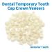 Temporary Tooth Caps - Durable Dental Repair Crowns for Front & Molar Teeth - 100 Pack - Buy Online on GoSupps.com