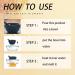 Yellow Bees Wax | Pure Furniture Polish Yellow Wax | Beeswax Wood Furniture Polish and Conditioner for Furniture Woodwork Chairs Cabinets - Buy Online on GoSupps.com