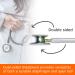Buy Professional Acoustic Stethoscope for Doctors & Nurses - Royal Rainbow Finish Flexible Tube Soft Ear Knobs - Stainless Steel - Buy Online on GoSupps.com