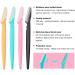 Rnitle Eyebrow Razors Shaper 4 Pieces - Portable Facial Hair Remover for Women and Men - Buy Online on GoSupps.com