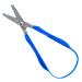 PETA Easi-Grip Scissors - Stainless Steel and Polymer Loop Handle - Self Opening Scissors - Ergonomic Grip to Increase Stability - Ideal for Scissor Skills Development and People with Weak Grip or Poor Hand Strength - 45mm Rounded Blade
