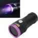 365nm Flashlight Aluminium Alloy USB Type C 60W UV 365nm Light Flashlight Torch for Cat Urine Detection Dry Stains Detection - Buy Online on GoSupps.com