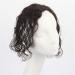 Curly Human Hair Topper | Hand Knotted Clip-On for Women with Thinning Hair - International Shipping Available - Buy Online on GoSupps.com