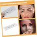  GOOHOCHY 10 Pieces Eyebrow Ruler Plastic Eyebrow Template for Makeup for Shaping Women - Buy Online on GoSupps.com