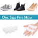 Bunion Corrector Toe Straightener Gel Separator - 8PCS Silicone Toe Spacers & Stretchers for Men and Women - Reduce Foot Pain with Hammer Toe & Nail Corrector - 5-Toe Corrector - Buy Online on GoSupps.com