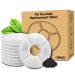 10-Pack Replacement Filters for Cat Fountain | Pet Water Fountain Filter | Activated Carbon Filter