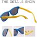 FOURCHEN Flexible Polarized Baby Sunglasses | Toddler & Infant Strap, Age 0-3 | Blueyellow - Buy Online on GoSupps.com