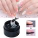 Monshop Nail Glue - Solid Nail Tips Gel & Nail Extension Glue for Easy DIY Nail Art at Home | Fiber Nail Polish & Crack Repair - Buy Online on GoSupps.com