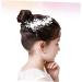 ifundom Rhinestone Bridal Comb floral hair comb bride Bridal Side Combs pearl bridal hair comb bridal headpieces for wedding pearl hair comb for women Small and fresh Miss flowers - Buy Online on GoSupps.com