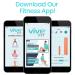 Vive Thigh Brace Hamstring Wrap Compression Sleeve Trimmer - Support for Pulled Hamstring, Muscle Sprains, Quadriceps Tendinitis - 2-Pack Black - Buy Online on GoSupps.com