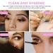 KALLORY Makeup Wipes & Nail Polish Remover Pads - Lint Free Eyelash Extension Cleaning Cotton Pads (4 Boxes) | Shop Internationally - Buy Online on GoSupps.com