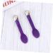2pcs Skin Care Tools Set - Mini Makeup Spoon & Eye Massager | Beauty Scoop & Face Mask Spoon for Flawless Skin - Buy Online on GoSupps.com