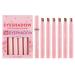 zwxqe Double Color Eyeshadow Stick Eyeshadow Pencil 6 Pcs Eyeshadow PenWaterproof Double Color Eye Brightening Makeup for Girls Family Friends