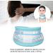 SAFWEL Ergonomic Neck Collar - Comfortable Adjustable Neck Support & Flexible Traction for Pain Relief - Buy Online on GoSupps.com