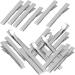 MonkeyJack 50 Pieces Flat Metal Single Prong Alligator Hair Clips Duckbills Barrette Bows DIY - 56mm - Buy Online on GoSupps.com