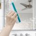 AMZQ 2 Pack Small Squeegee Mini Silicone Squeegee for Windows Mirrors Bathroom Glass Shower Mirrors Kitchen Countertops and Sink Oil Plate - Buy Online on GoSupps.com
