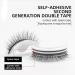 Self Adhesive Eyelashes - 2 Pcs Reusable No Glue False Lashes + 10 Transparent Waterproof Strips for Natural Look - Easy Application w08-T - Buy Online on GoSupps.com