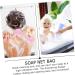 CANIGHT 12pcs Foaming Soap Cleansing Foam Net Foaming Facial Wash Soap Foam Net Pp - Buy Online on GoSupps.com