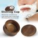 Premium Wooden Shaving Bowl & Soap Mug for Men - Perfect for a Classic Shave - Buy Online on GoSupps.com