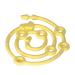 Buy Baby Pacifier Strap - Adjustable Food Grade Silicone Chain Safe & Stretchy (Yellow) | Ideal for Diaper Changing - Buy Online on GoSupps.com
