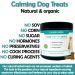 Calming Dog Treats for Stress & Anxiety Relief - 90 Tablets Chicken Flavor - Buy Online on GoSupps.com