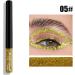 Pearlescent Eyeliner Liquid Glitter Eyeliner Eyeshadow Makeup Stage Show Makeup (yellow) - Buy Online on GoSupps.com