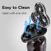 Buy Electric Shavers for Men - Waterproof Rechargeable Razors with 4D Rotary & Intelligent Digital Display - Wet & Dry Use - Fast International Shipping - Buy Online on GoSupps.com