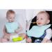 Lictin Waterproof Silicone Baby Bibs - 3 Pack | Food Grade Material, Crumb Catcher Pocket, Quick Drying | Bacteria Resistant Bibs for Infants and Toddlers - Buy Online on GoSupps.com
